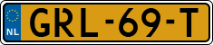License plate of the Netherlands, Cars