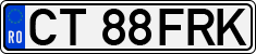 License plate of Romania, Regular plates