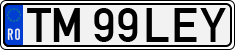 License plate of Romania, Regular plates