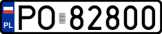 License plates of Poland, Regular car plates