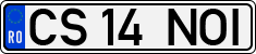 License plate of Romania, Regular plates