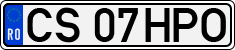 License plate of Romania, Regular plates