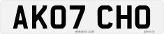 License plate of the United Kingdom, 2001 year system