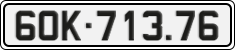 License plate of Vietnam, Cars
