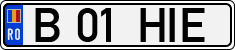 License plate of Romania, Regular plates
