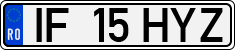 License plate of Romania, Regular plates