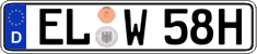 German license plate, Plates for oldtimers (type 