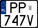 License plates of Poland, Special vehicles and motorcycles