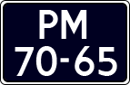 License plate of the Netherlands, Imported oldtimers (cars)