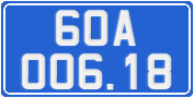 License plate of Vietnam, Government and public administrations