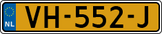 License plate of the Netherlands, Light Commercial Vehicles (1994 system)