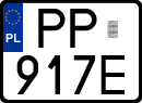 License plates of Poland, Special vehicles and motorcycles