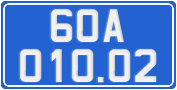 License plate of Vietnam, Government and public administrations