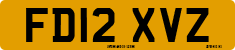 License plate of the United Kingdom, 2001 year system