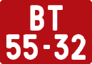 License plate of Vietnam, Military