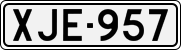 License plate of Finland, Cars
