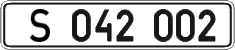 License plate Ukraine, Diplomatic