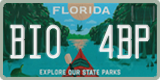 Florida, Specialty plates (XXX XXX)
