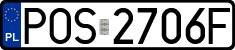 License plates of Poland, Regular car plates