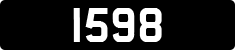 License plate of Guernsey, Regular plates