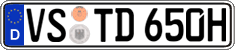 German license plate, Plates for oldtimers (type 
