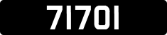 License plate of Guernsey, Regular plates