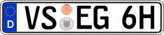 German license plate, Plates for oldtimers (type 