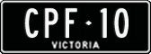 Victoria, Vanity Plates