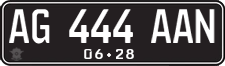 License plate of Indonesia, Regular plates