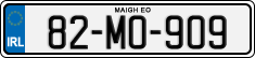 License plate of Ireland, Regular plates