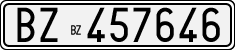 License plate of Italy, Cars (1927 year series)