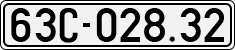 License plate of Vietnam, Cars