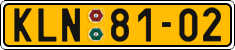 License plate of the Czech Republic, Commercial vehicles (1960)