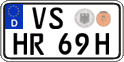 German license plate, Plates for oldtimers (type 
