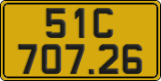 License plate of Vietnam, Commercial vehicles
