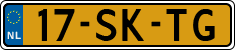 License plate of the Netherlands, Cars