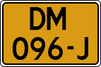 License plate of the Netherlands, Military