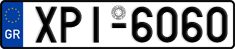 License plate of Greece, Cars