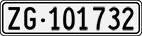 License plate of Switzerland, Cars
