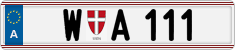 License plate of Austria, Vanity Plates
