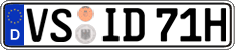 German license plate, Plates for oldtimers (type 