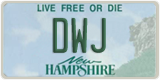 New Hampshire, Vanity Plates