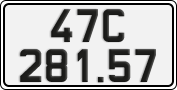 License plate of Vietnam, Cars