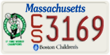 Massachusetts, Specialty plates (AB 1234)