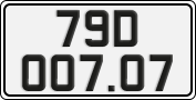License plate of Vietnam, Cars