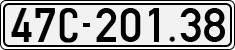 License plate of Vietnam, Cars