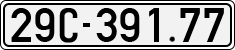 License plate of Vietnam, Cars