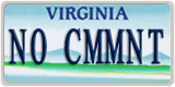 Virginia, Vanity Plates