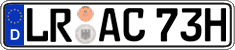 German license plate, Plates for oldtimers (type 