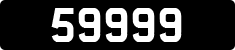 License plate of Guernsey, Regular plates